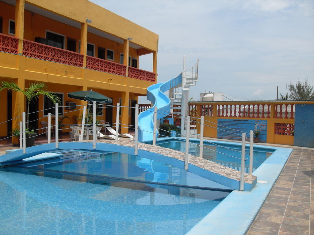 Hotel Playa y Restaurante Juan el Pescador en Tecolutla Exterior foto